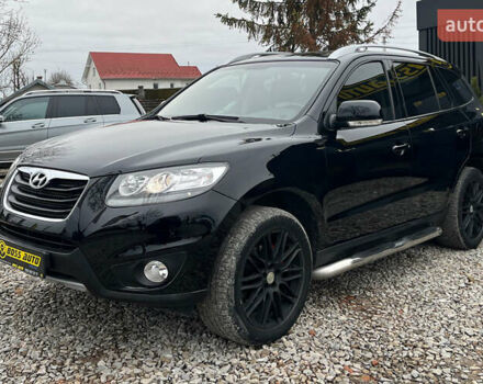 Черный Хендай Санта Фе, объемом двигателя 2.2 л и пробегом 242 тыс. км за 12900 $, фото 3 на Automoto.ua