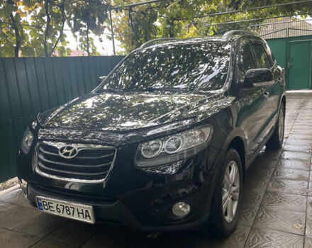 Черный Хендай Санта Фе, объемом двигателя 2.2 л и пробегом 226 тыс. км за 13600 $, фото 2 на Automoto.ua