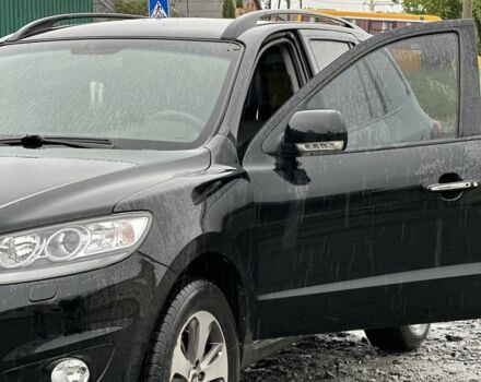 Черный Хендай Санта Фе, объемом двигателя 2.2 л и пробегом 223 тыс. км за 13200 $, фото 1 на Automoto.ua