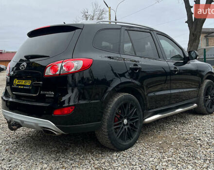 Черный Хендай Санта Фе, объемом двигателя 2.2 л и пробегом 242 тыс. км за 12900 $, фото 7 на Automoto.ua