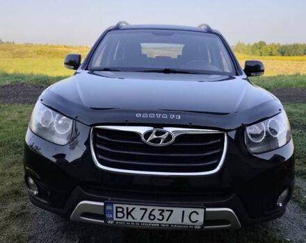 Черный Хендай Санта Фе, объемом двигателя 2.2 л и пробегом 171 тыс. км за 14800 $, фото 4 на Automoto.ua