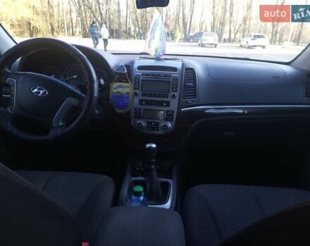 Черный Хендай Санта Фе, объемом двигателя 2.4 л и пробегом 195 тыс. км за 11250 $, фото 7 на Automoto.ua