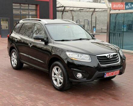 Черный Хендай Санта Фе, объемом двигателя 2.2 л и пробегом 170 тыс. км за 13900 $, фото 1 на Automoto.ua