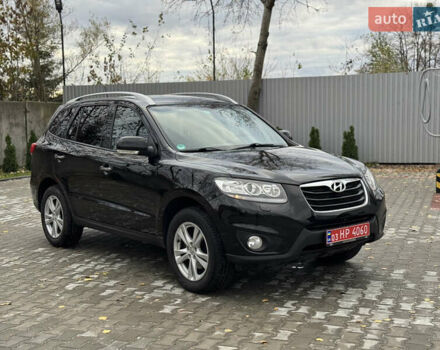 Черный Хендай Санта Фе, объемом двигателя 2.2 л и пробегом 218 тыс. км за 13900 $, фото 3 на Automoto.ua