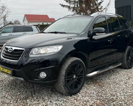 Черный Хендай Санта Фе, объемом двигателя 2.2 л и пробегом 242 тыс. км за 12900 $, фото 3 на Automoto.ua