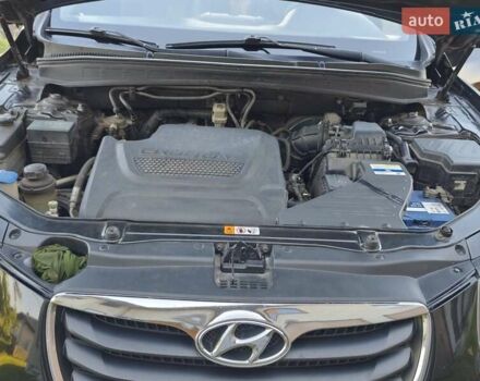 Черный Хендай Санта Фе, объемом двигателя 2.2 л и пробегом 171 тыс. км за 14800 $, фото 13 на Automoto.ua