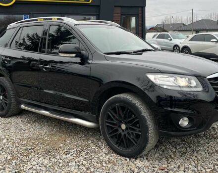 Черный Хендай Санта Фе, объемом двигателя 2.2 л и пробегом 242 тыс. км за 12900 $, фото 1 на Automoto.ua