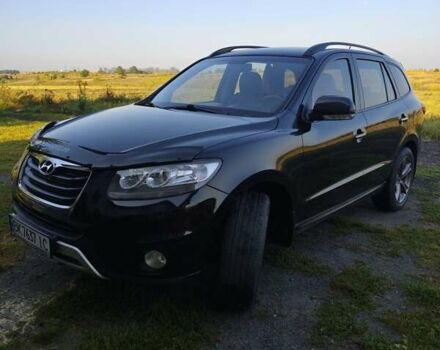 Черный Хендай Санта Фе, объемом двигателя 2.2 л и пробегом 171 тыс. км за 14800 $, фото 1 на Automoto.ua