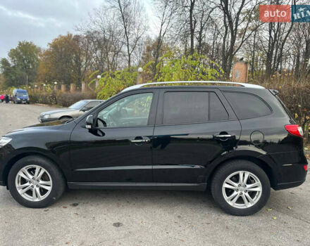 Черный Хендай Санта Фе, объемом двигателя 2.2 л и пробегом 229 тыс. км за 12499 $, фото 4 на Automoto.ua