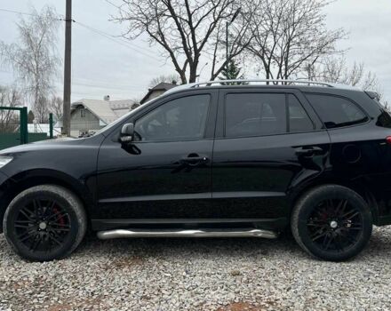 Черный Хендай Санта Фе, объемом двигателя 2.2 л и пробегом 242 тыс. км за 12900 $, фото 4 на Automoto.ua