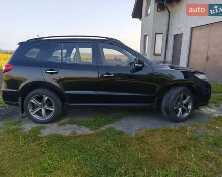Черный Хендай Санта Фе, объемом двигателя 2.2 л и пробегом 171 тыс. км за 14800 $, фото 3 на Automoto.ua