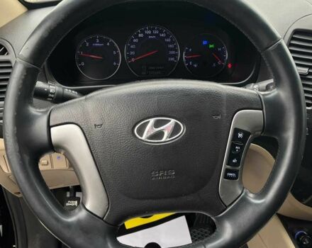 Черный Хендай Санта Фе, объемом двигателя 2.2 л и пробегом 242 тыс. км за 12900 $, фото 12 на Automoto.ua