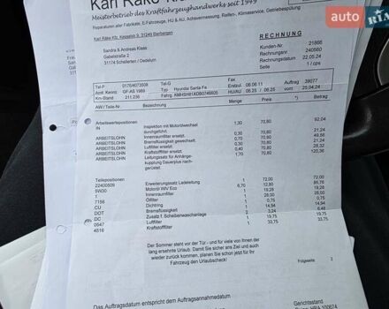 Черный Хендай Санта Фе, объемом двигателя 2.2 л и пробегом 232 тыс. км за 15099 $, фото 53 на Automoto.ua