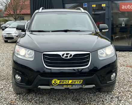 Черный Хендай Санта Фе, объемом двигателя 2.2 л и пробегом 242 тыс. км за 12900 $, фото 2 на Automoto.ua