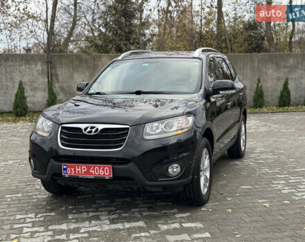 Черный Хендай Санта Фе, объемом двигателя 2.2 л и пробегом 218 тыс. км за 13900 $, фото 1 на Automoto.ua