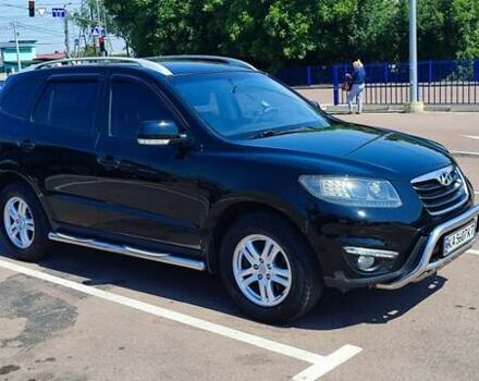 Черный Хендай Санта Фе, объемом двигателя 2.36 л и пробегом 147 тыс. км за 10700 $, фото 9 на Automoto.ua