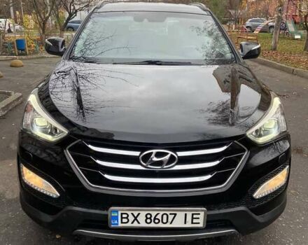 Черный Хендай Санта Фе, объемом двигателя 2.2 л и пробегом 169 тыс. км за 17200 $, фото 2 на Automoto.ua