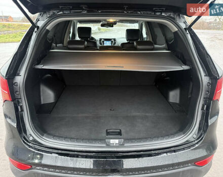 Черный Хендай Санта Фе, объемом двигателя 2.2 л и пробегом 152 тыс. км за 16500 $, фото 12 на Automoto.ua