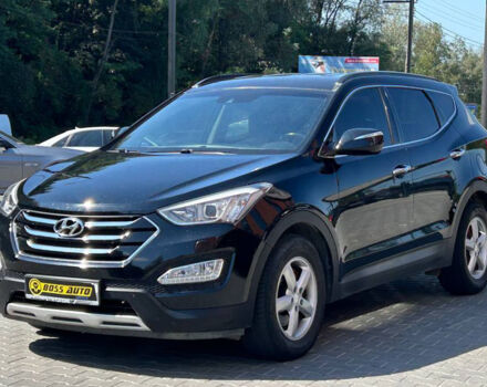 Черный Хендай Санта Фе, объемом двигателя 2.2 л и пробегом 158 тыс. км за 17300 $, фото 2 на Automoto.ua