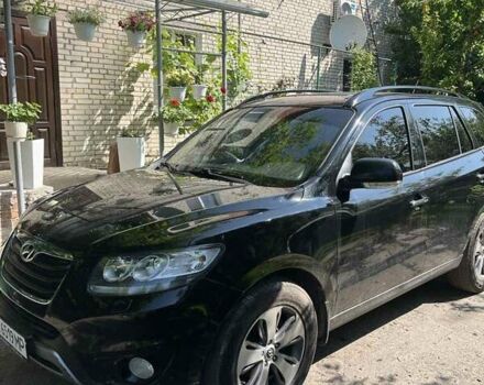 Черный Хендай Санта Фе, объемом двигателя 2.2 л и пробегом 206 тыс. км за 13500 $, фото 4 на Automoto.ua