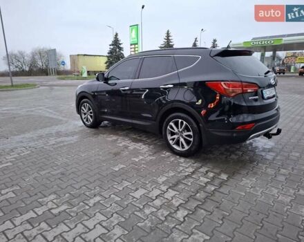Черный Хендай Санта Фе, объемом двигателя 2.2 л и пробегом 204 тыс. км за 16600 $, фото 4 на Automoto.ua