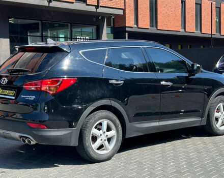 Черный Хендай Санта Фе, объемом двигателя 2.2 л и пробегом 158 тыс. км за 17300 $, фото 5 на Automoto.ua