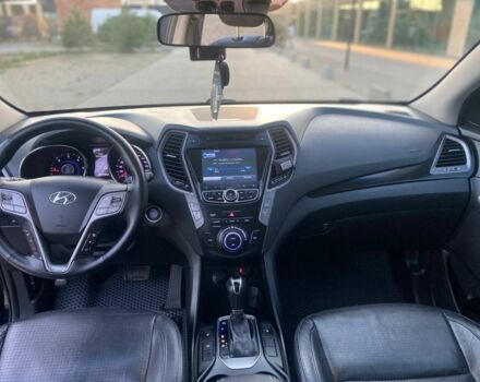 Черный Хендай Санта Фе, объемом двигателя 2.2 л и пробегом 250 тыс. км за 18500 $, фото 4 на Automoto.ua