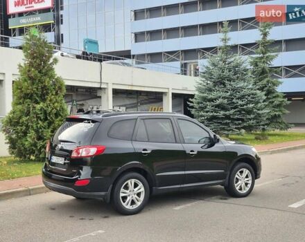 Чорний Хендай Санта Фе, об'ємом двигуна 2.4 л та пробігом 221 тис. км за 12700 $, фото 10 на Automoto.ua