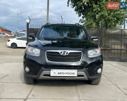 Черный Хендай Санта Фе, объемом двигателя 2.2 л и пробегом 260 тыс. км за 13190 $, фото 1 на Automoto.ua