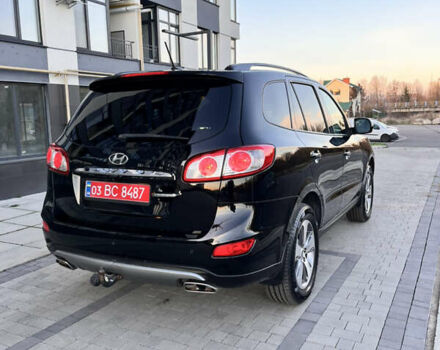 Черный Хендай Санта Фе, объемом двигателя 2.2 л и пробегом 163 тыс. км за 15800 $, фото 2 на Automoto.ua