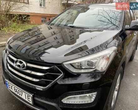 Черный Хендай Санта Фе, объемом двигателя 2.2 л и пробегом 169 тыс. км за 17200 $, фото 4 на Automoto.ua