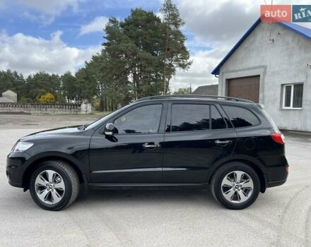 Черный Хендай Санта Фе, объемом двигателя 2.2 л и пробегом 190 тыс. км за 14300 $, фото 4 на Automoto.ua