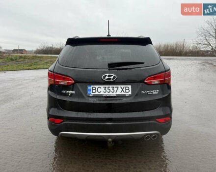 Черный Хендай Санта Фе, объемом двигателя 2.2 л и пробегом 152 тыс. км за 16500 $, фото 5 на Automoto.ua