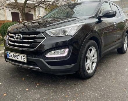 Черный Хендай Санта Фе, объемом двигателя 2.2 л и пробегом 169 тыс. км за 17200 $, фото 11 на Automoto.ua