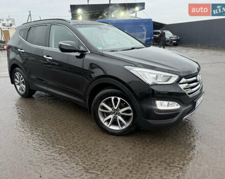 Черный Хендай Санта Фе, объемом двигателя 2.2 л и пробегом 152 тыс. км за 16500 $, фото 2 на Automoto.ua