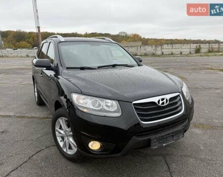Черный Хендай Санта Фе, объемом двигателя 2.2 л и пробегом 170 тыс. км за 14200 $, фото 1 на Automoto.ua