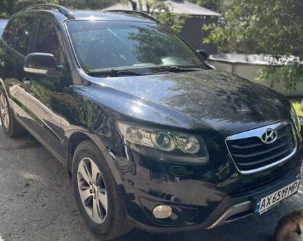 Черный Хендай Санта Фе, объемом двигателя 2.2 л и пробегом 206 тыс. км за 13500 $, фото 1 на Automoto.ua