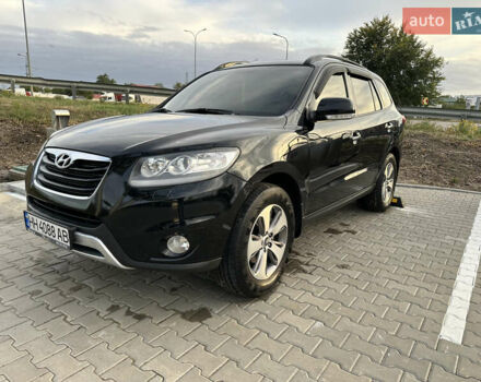 Черный Хендай Санта Фе, объемом двигателя 2.2 л и пробегом 320 тыс. км за 14500 $, фото 3 на Automoto.ua