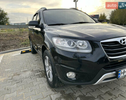 Черный Хендай Санта Фе, объемом двигателя 2.2 л и пробегом 320 тыс. км за 14500 $, фото 7 на Automoto.ua
