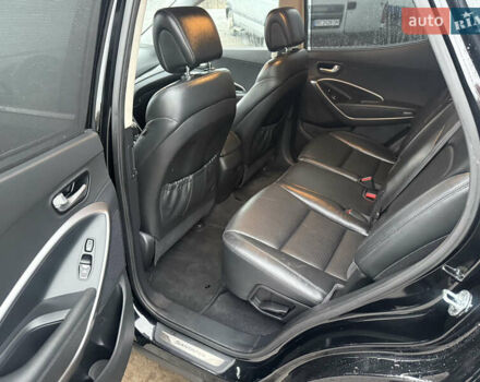 Черный Хендай Санта Фе, объемом двигателя 2.2 л и пробегом 152 тыс. км за 16500 $, фото 13 на Automoto.ua