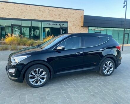 Черный Хендай Санта Фе, объемом двигателя 2.2 л и пробегом 250 тыс. км за 18500 $, фото 6 на Automoto.ua