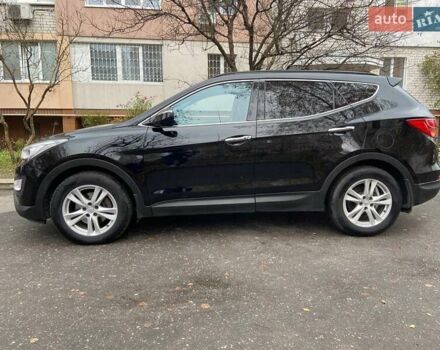 Черный Хендай Санта Фе, объемом двигателя 2.2 л и пробегом 169 тыс. км за 17200 $, фото 5 на Automoto.ua