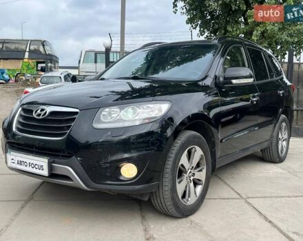 Черный Хендай Санта Фе, объемом двигателя 2.2 л и пробегом 260 тыс. км за 13190 $, фото 2 на Automoto.ua