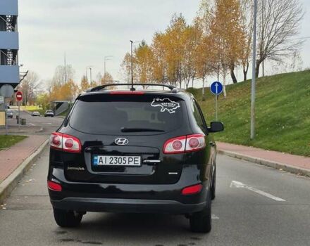 Чорний Хендай Санта Фе, об'ємом двигуна 2.4 л та пробігом 221 тис. км за 12700 $, фото 9 на Automoto.ua