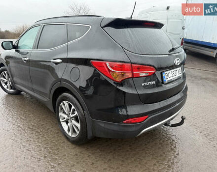 Черный Хендай Санта Фе, объемом двигателя 2.2 л и пробегом 152 тыс. км за 16500 $, фото 6 на Automoto.ua