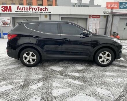 Черный Хендай Санта Фе, объемом двигателя 2.2 л и пробегом 109 тыс. км за 18500 $, фото 1 на Automoto.ua