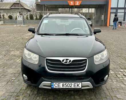 Черный Хендай Санта Фе, объемом двигателя 2.2 л и пробегом 310 тыс. км за 12900 $, фото 2 на Automoto.ua