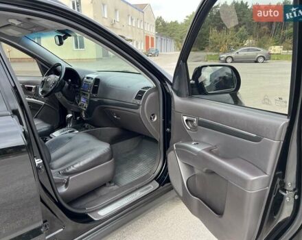 Черный Хендай Санта Фе, объемом двигателя 2.2 л и пробегом 190 тыс. км за 14300 $, фото 82 на Automoto.ua