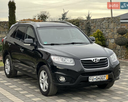 Черный Хендай Санта Фе, объемом двигателя 2.2 л и пробегом 220 тыс. км за 12000 $, фото 12 на Automoto.ua