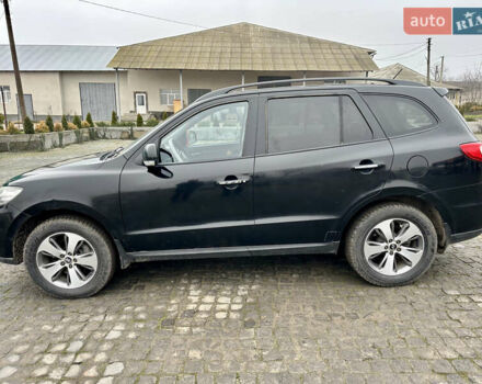 Черный Хендай Санта Фе, объемом двигателя 2.2 л и пробегом 310 тыс. км за 12900 $, фото 3 на Automoto.ua